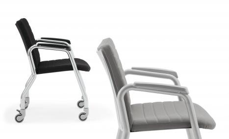 Flexy Soft con poggia braccia sedia ruote