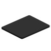 Piano tavolino 450x500 in nobilitato bicolore nero e grigio