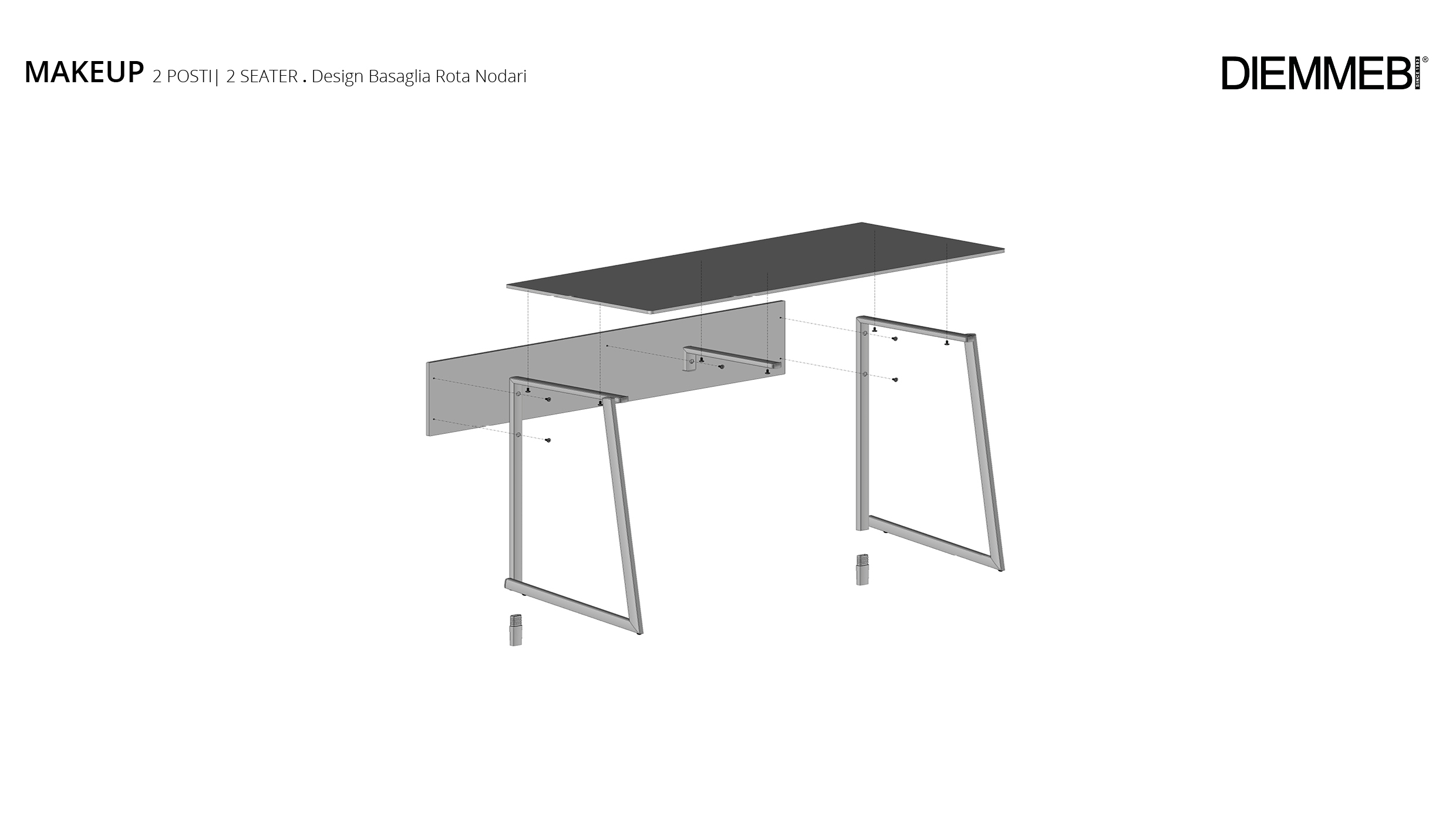 Tavolino Da Salotto Moderno O&K FURNITURE, 2 Ripiani In Vetro Temperato E Struttura Cromata, Rotondo 80 Cm, Per Soggiorno E Ufficio - 2