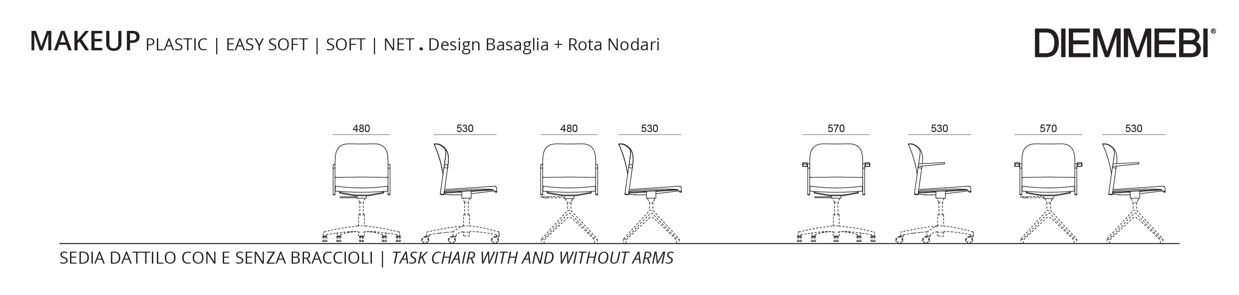 Sedia Fissa Galizia Prime - Struttura Acciaio, Seduta Plastica, Blu - Foto 7