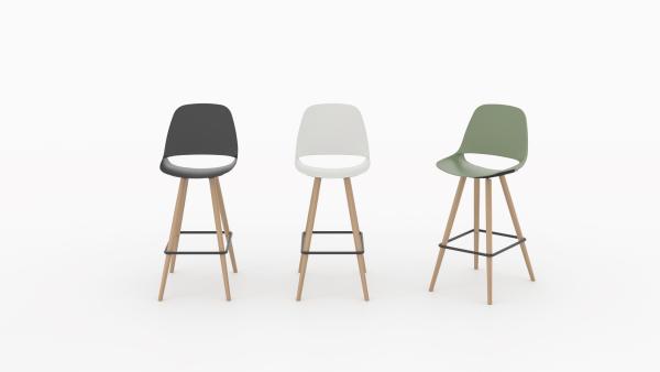 Eclipse Plastic Sgabello