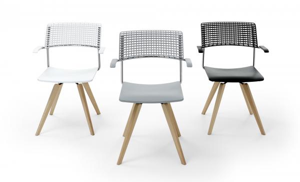 CALA HYBRID WOOD ARMCHAIR