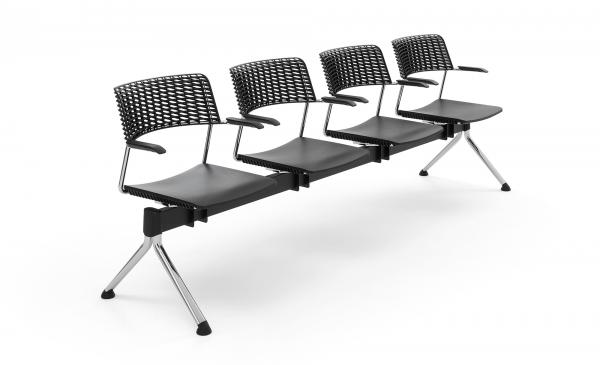 Cala Hybrid Bench with arms