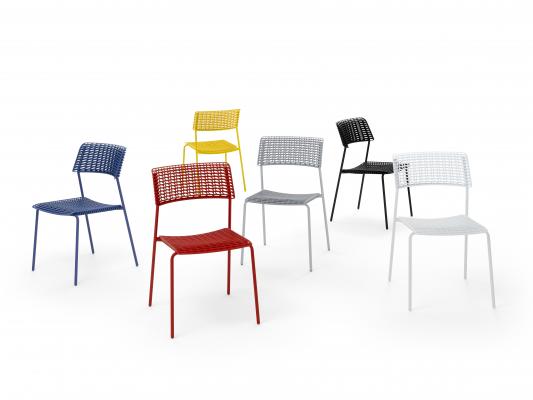 Cala Plastic 4 legged Chair