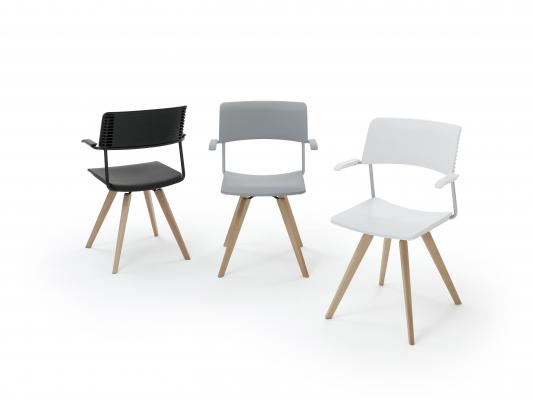 CALA PLUS WOOD ARMCHAIR