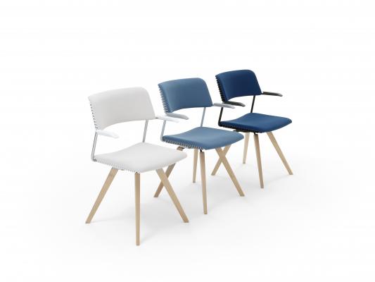 CALA PLUS WOOD  SOFT ARMCHAIR