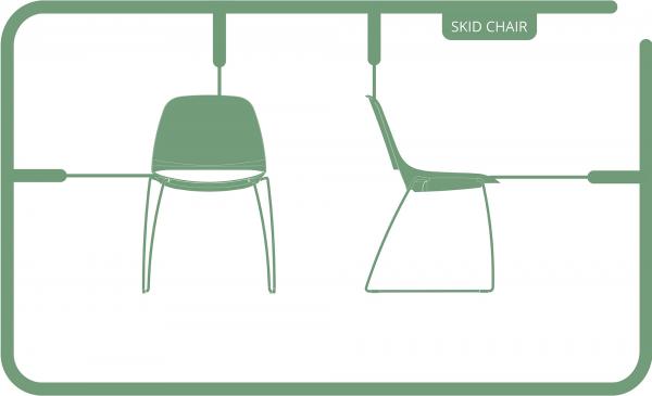 SKID CHAIR