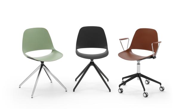 Eclipse Plastic Girevole Bracciolo