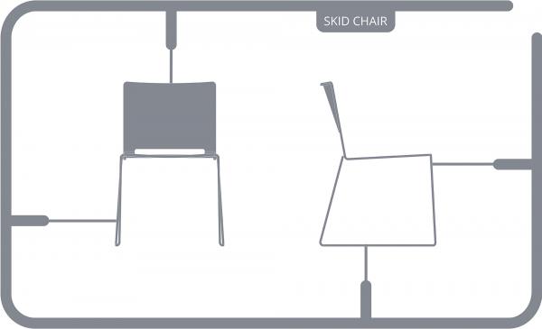 SKID CHAIR