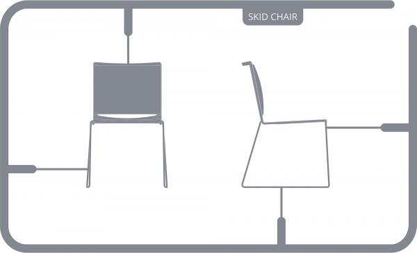 SKID CHAIR