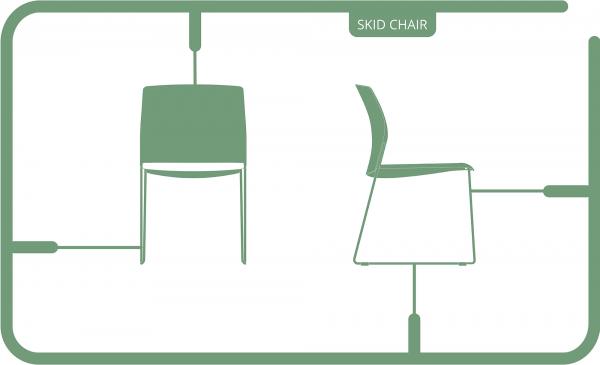 SKID CHAIR