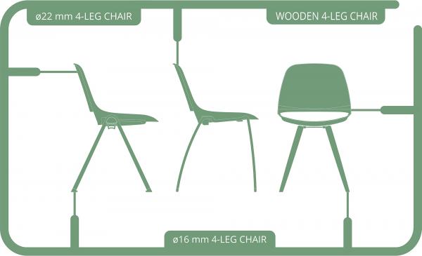 4 LEGS CHAIR