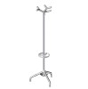 Cornetto, three legs base clothes-stand, red Ral 3000