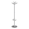 Alluminium painted   Cornetto clothes-stand with round base
