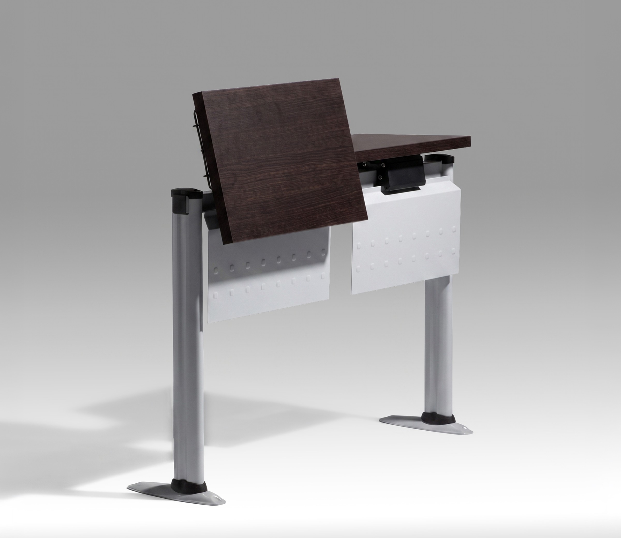 banco studio gambe fissaggio suolo